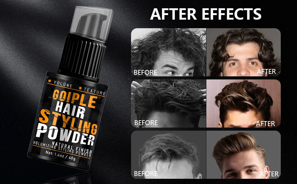 Goiple Hair Styling Powder Volumizing Texture Dust for Men and Women