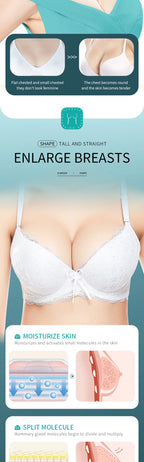 Sadoer Breast Enhancement Care Set Firming Cream and Essential Oil