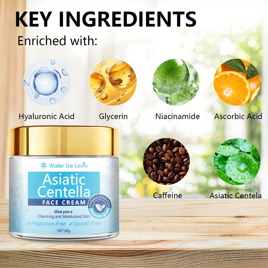 Centella Asiatica Face Cream Moisturizer Skin Barrier Repair 60g