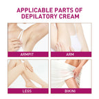 Painless Hair Removal Cream for Sensitive Skin