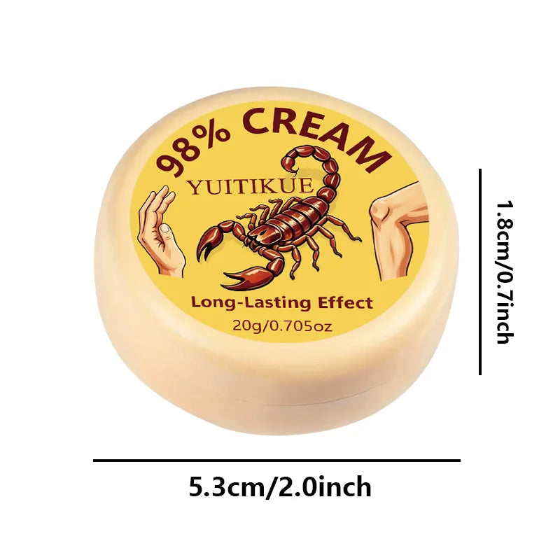 YUITIKUE Scorpion Extract Joint Relief Cream Muscle Recovery Ointment