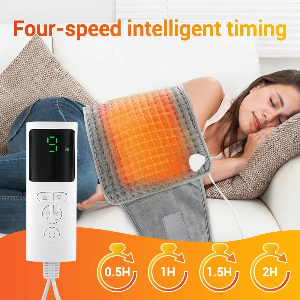 Electric Heating Pad for Body Pain Relief and Winter Warmth