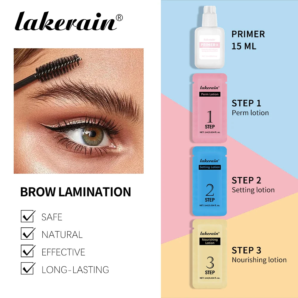 Professional Eyebrow Lamination Kit for Fuller Thicker Brows