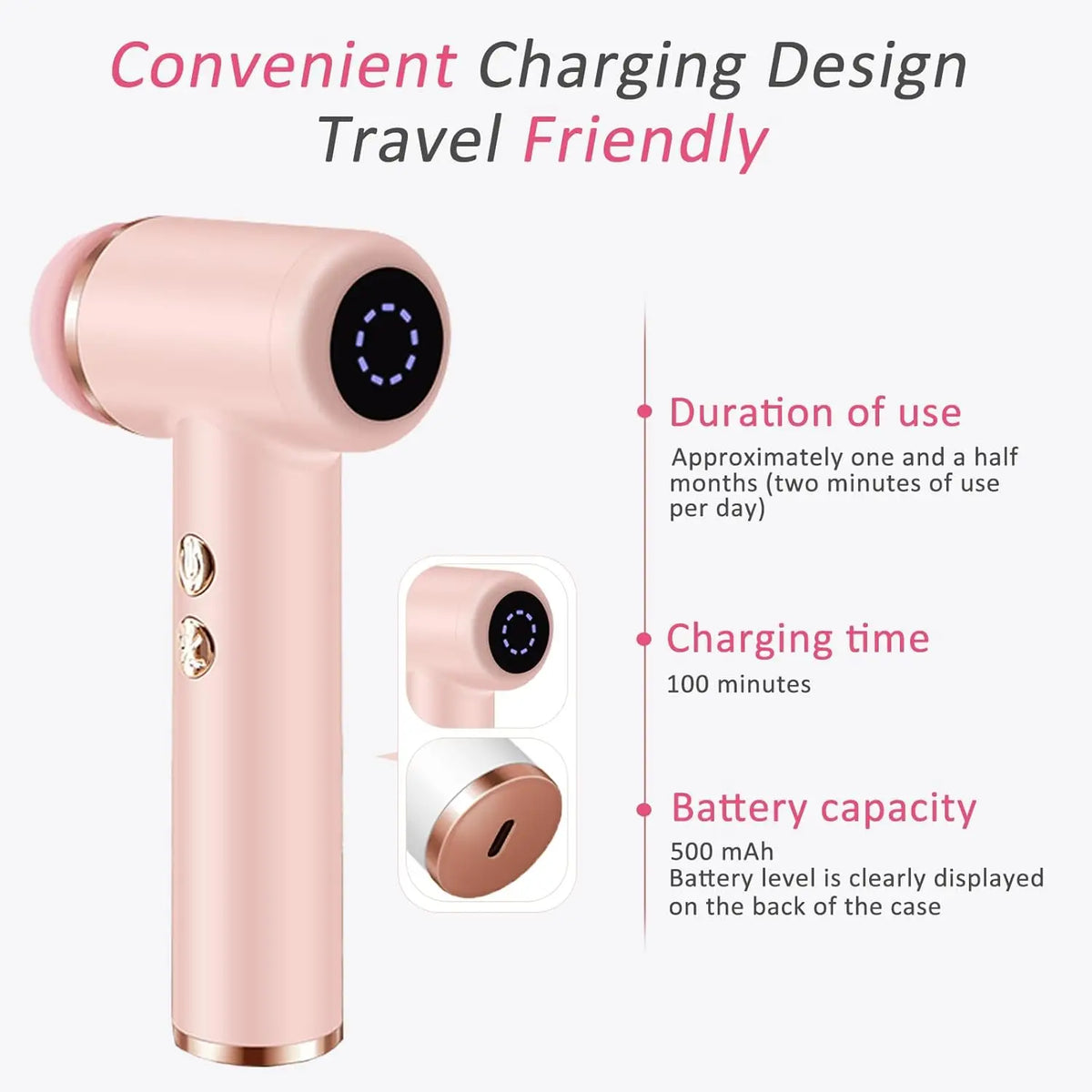 4-in-1 Electric Facial Cleansing Brush and Exfoliator