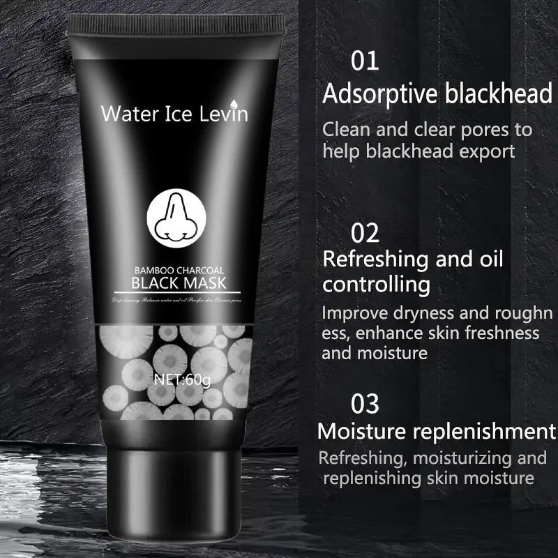 Bamboo Charcoal Blackhead Remover Peel Off Facial Mask 60g