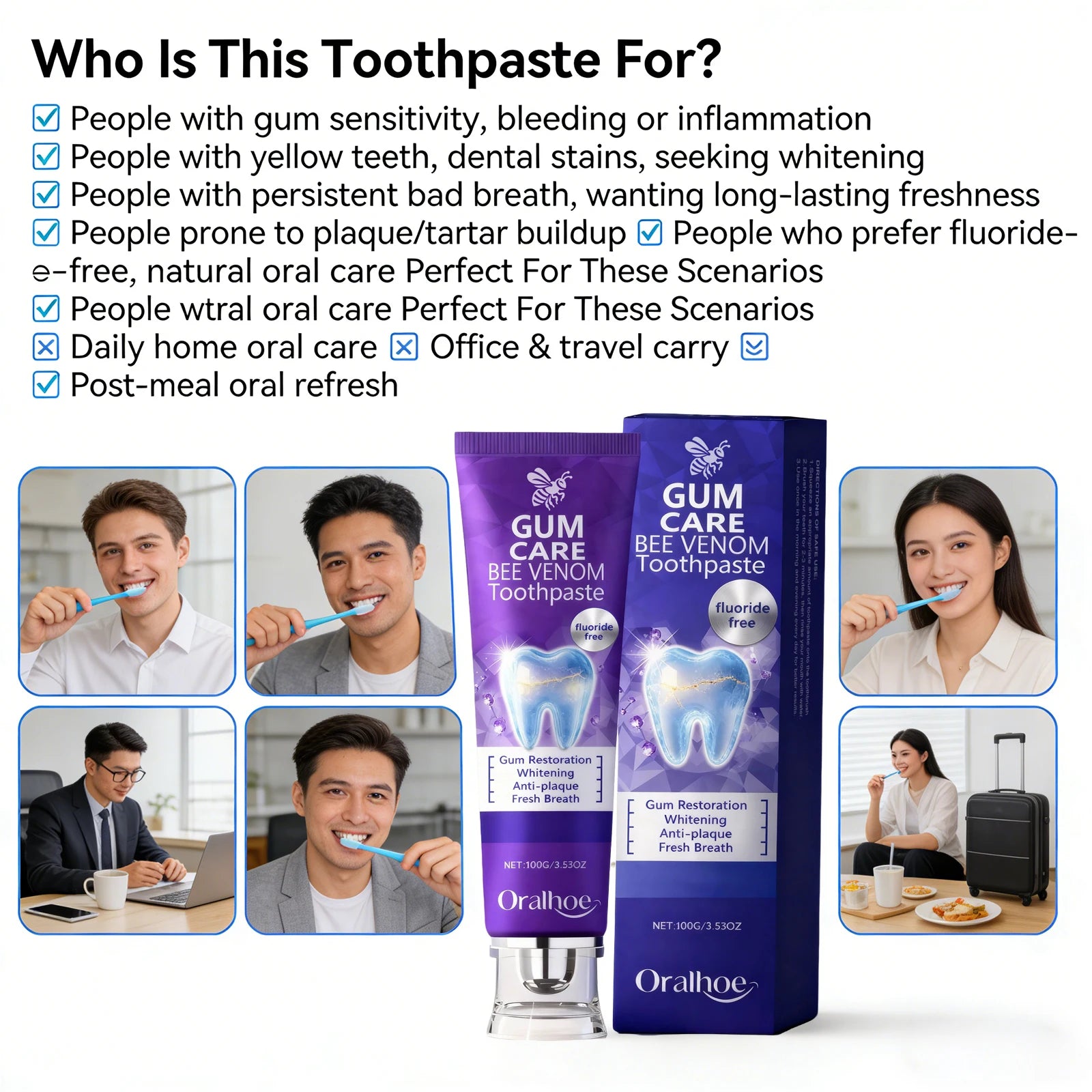 Bee Venom Gum Care Whitening Toothpaste - 1
