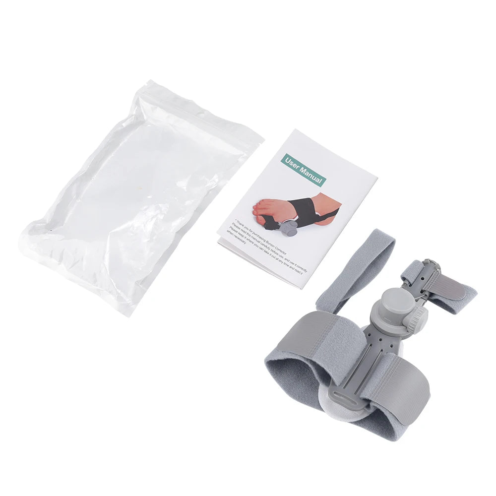 Adjustable Bunion Corrector for Hallux Valgus Pain Relief