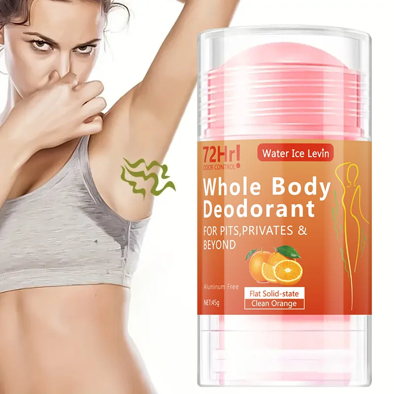 Water Ice Levin Intimate Deodorant Cream Whole Body Odor Control 45g