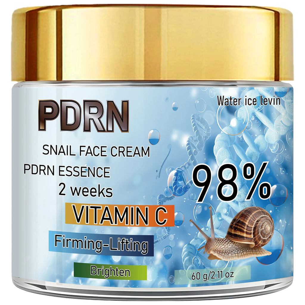 Water Ice Levin PDRN Snail Face Cream Firming Moisturizer Vitamin C