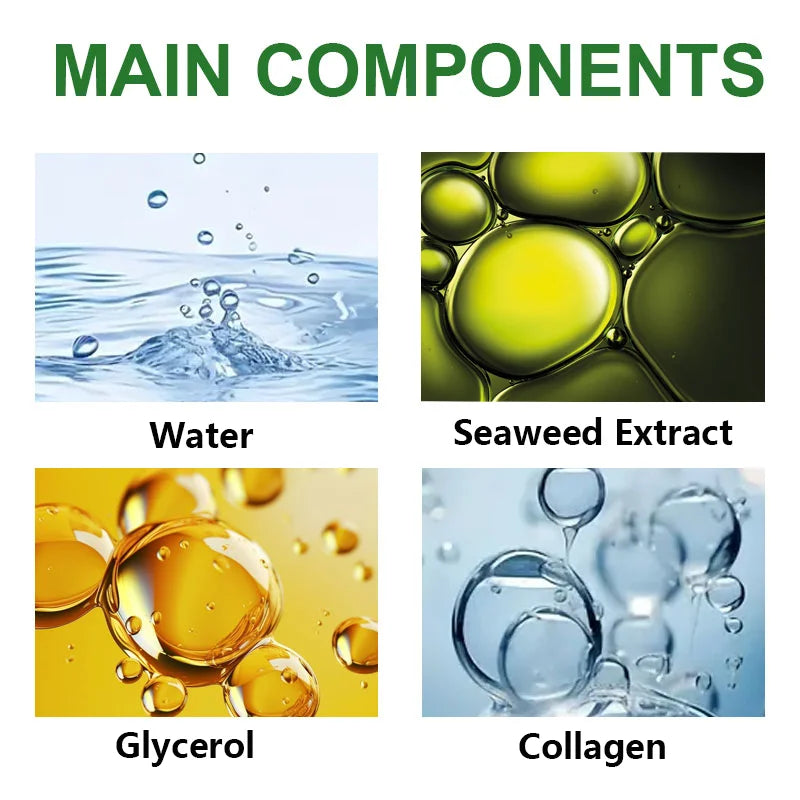 Seaweed Hyaluronic Acid Eye Mask Collagen Dark Circle Treatment Patches - 3