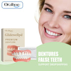 Temporary Silicone Denture Set for Smile Restoration