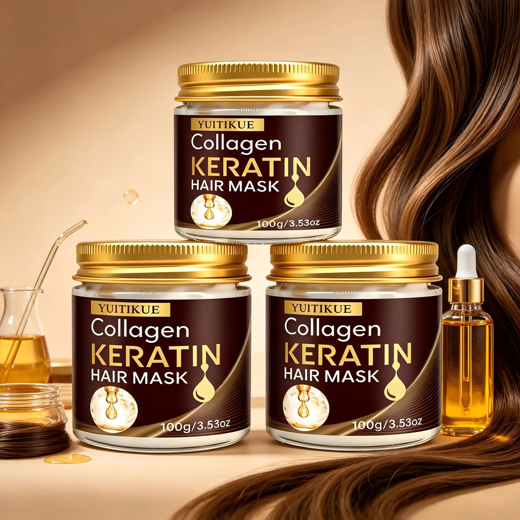 Collagen Keratin Hair Mask 100g Deep Repair Treatment