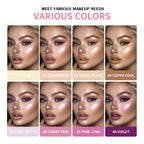 8-Color Cream Highlighter and Contouring Palette