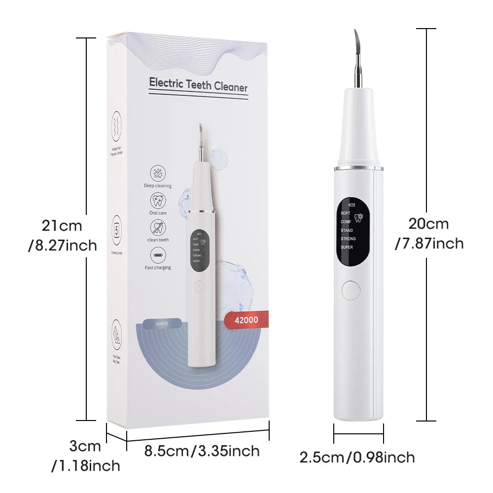 Ultrasonic Dental Scaler for Teeth Tartar and Plaque Removal - 14