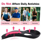 Orthopedic Arch Support Insoles for Flat Feet and Alignment