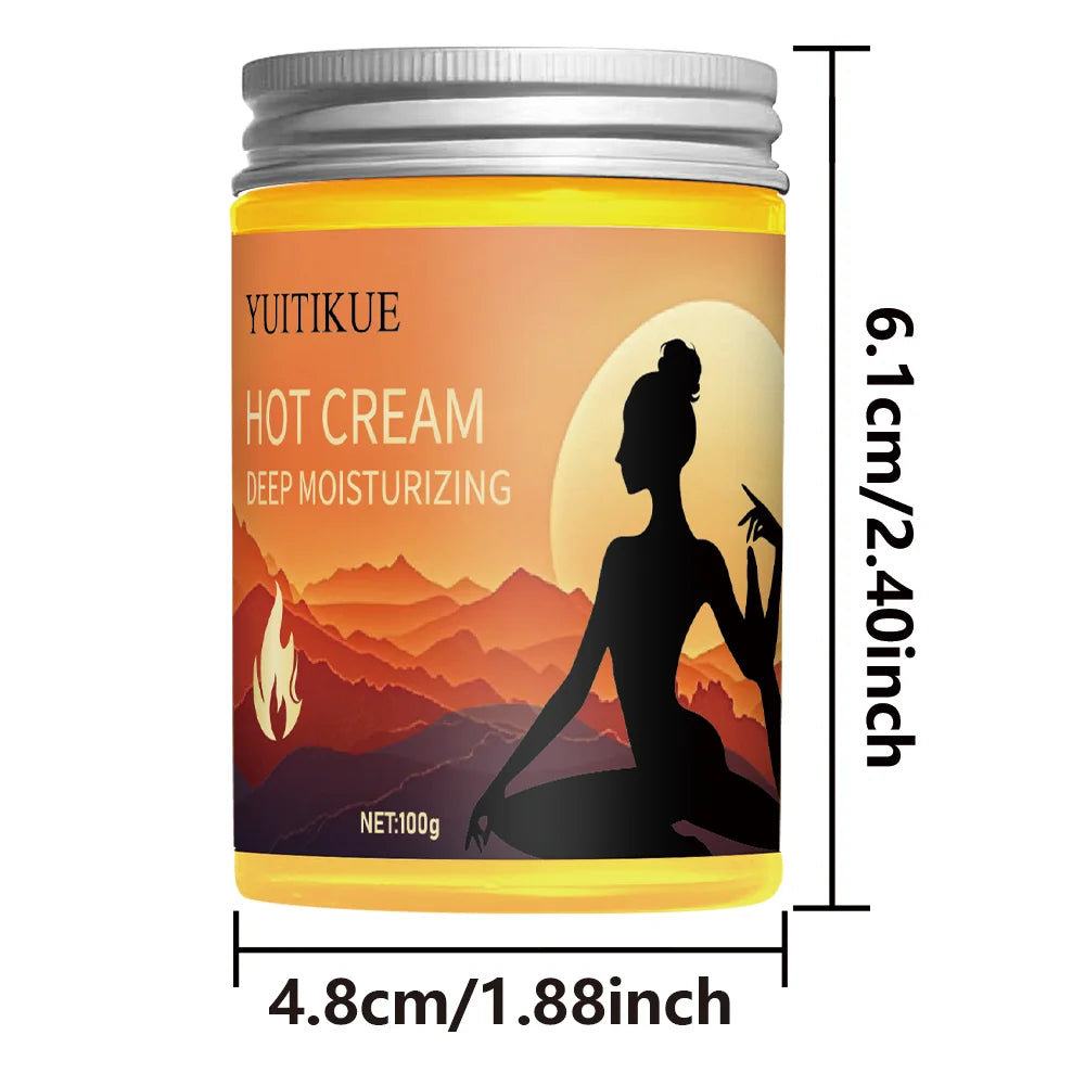 YUITIKUE Turmeric Mint Hot Cream Firming and Moisturizing Body Lotion - 9