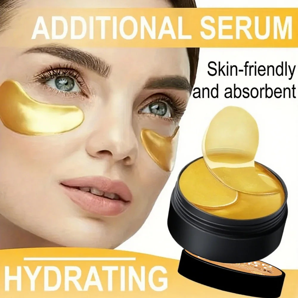 Collagen Vitamin C Eye Mask Moisturizing Anti Aging Under Eye Patches - 5