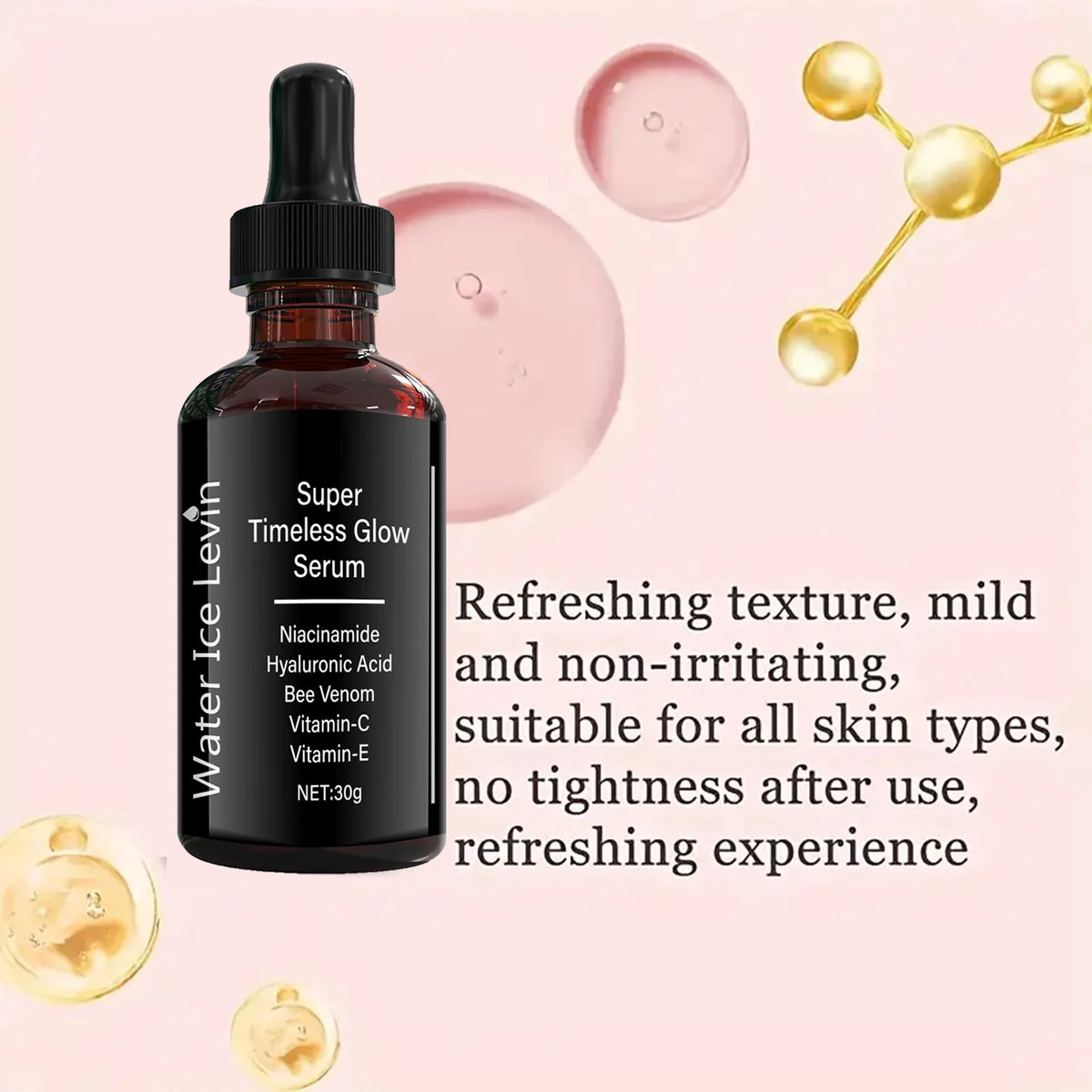 Winter Glow Niacinamide Bee Venom Serum Brightening Hydrating Facial Oil