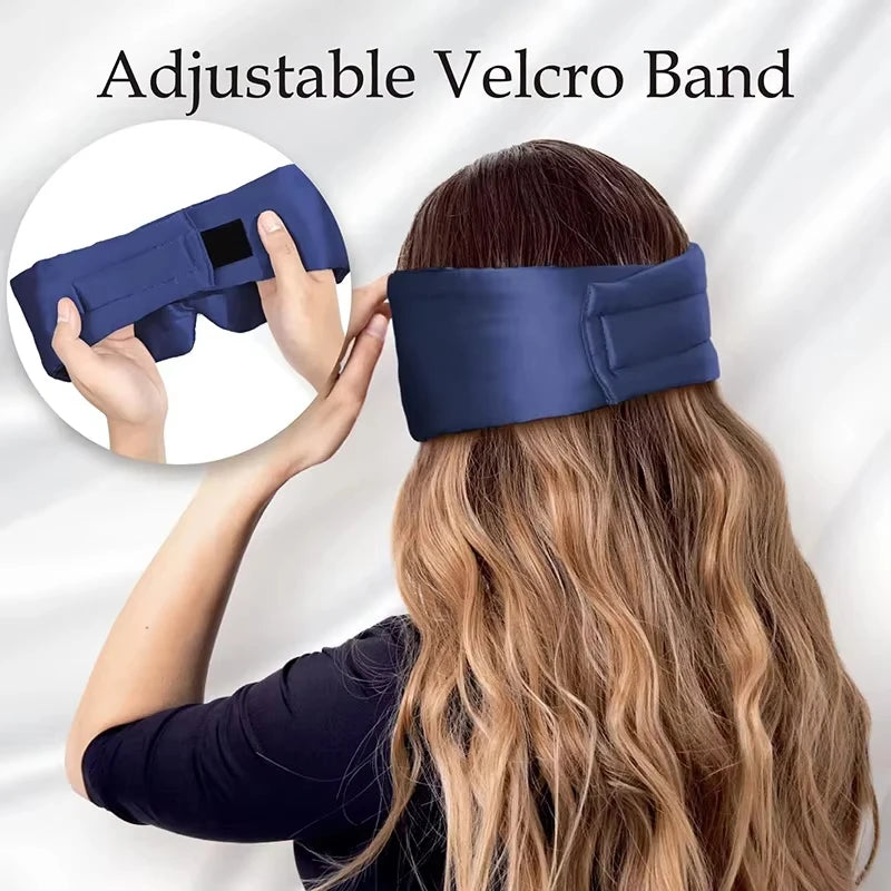 Silk Sleep Mask for Total Blackout and Comfort