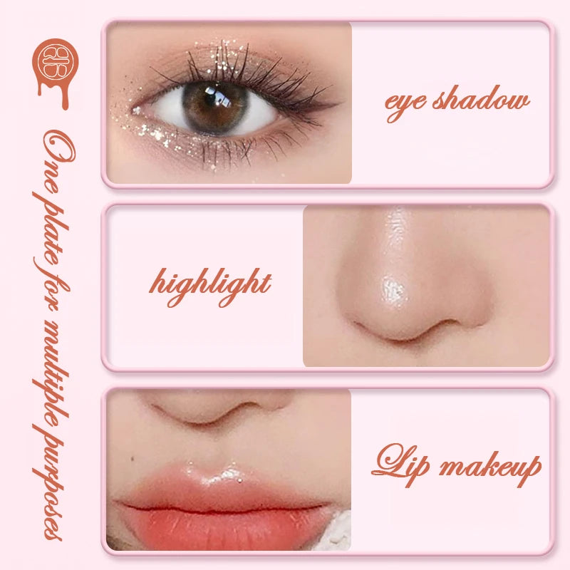 4 Color Eyeshadow Palette Waterproof Matte and Shimmer Makeup Kit
