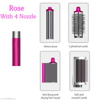 SenCiciMen X9 6-in-1 Hair Styler Hot Air Brush Curling Iron Dryer Set