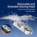 Portable Electric Shaver for Travel and Daily Grooming
