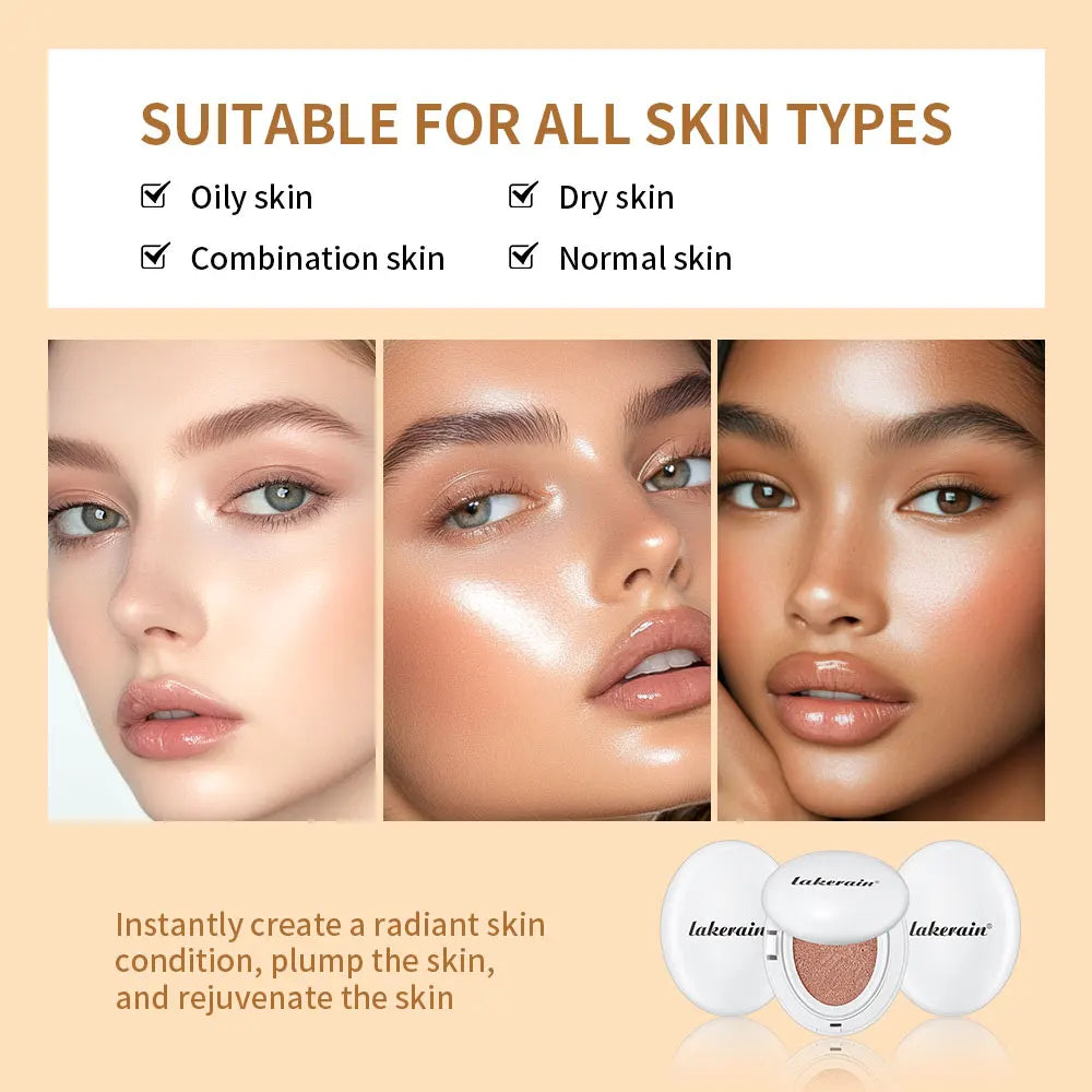 Dewy Glow Cream Cushion Foundation for Natural Coverage