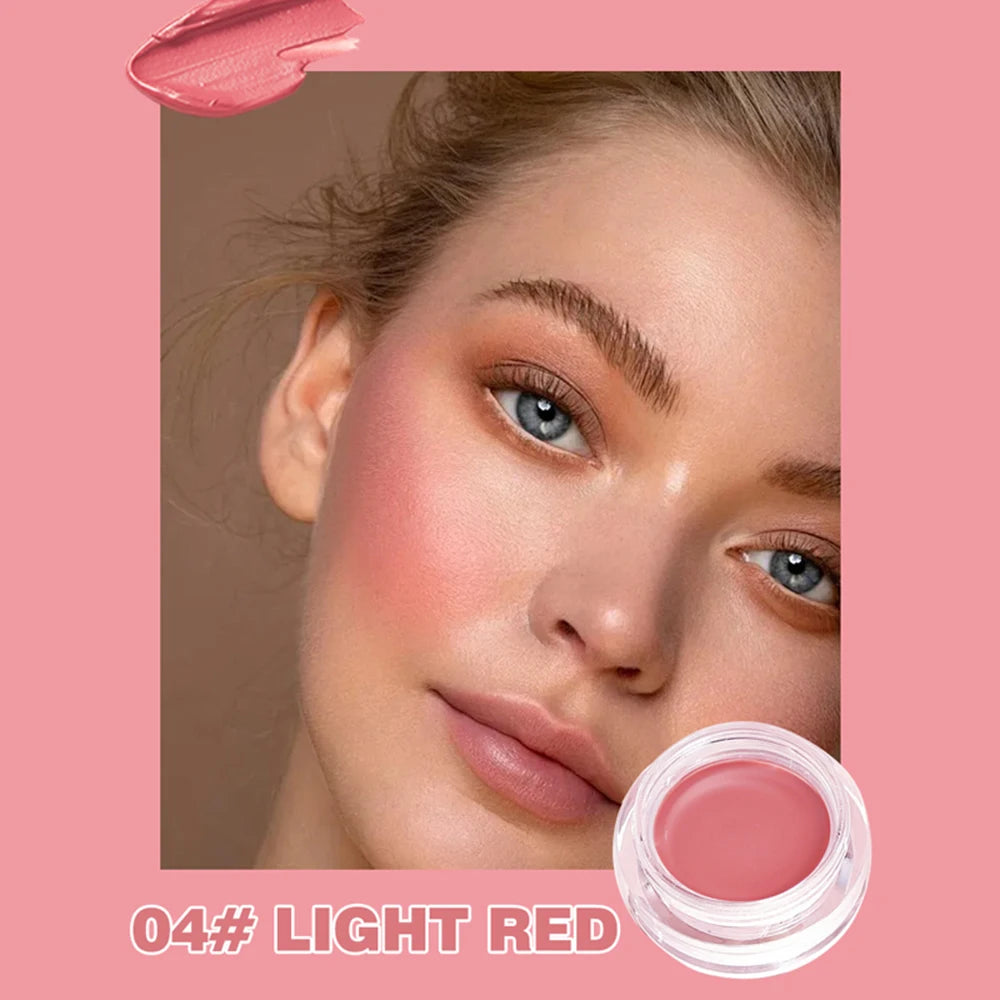 Waterproof Powder Blusher Natural Long Lasting Face Blush