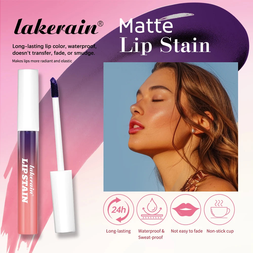 Long-Lasting Waterproof Peel-Off Lip Stain
