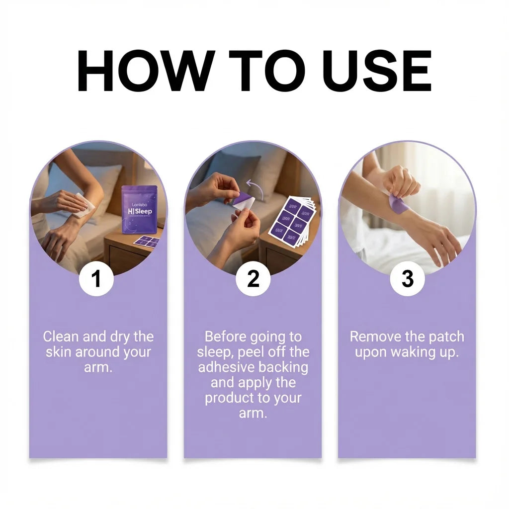 Natural Sleep Aid Patches for Insomnia Relief - 10