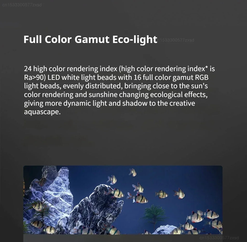 Mijia Smart Fish Tank MYG100 App Controlled Aquarium with Lighting System