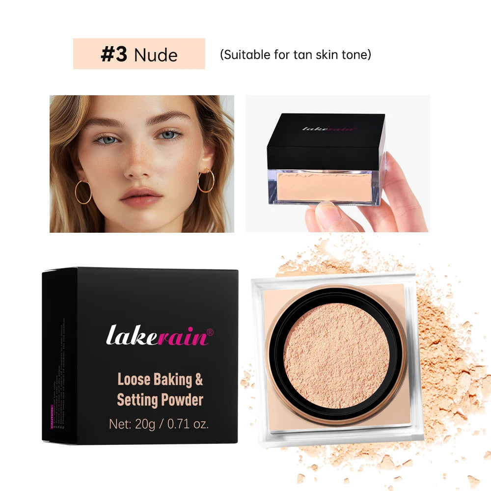 Matte Loose Baking and Setting Powder for Flawless Makeup - 29