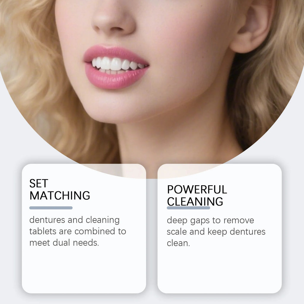 Cosmetic Denture Kit for Missing or Stained Teeth