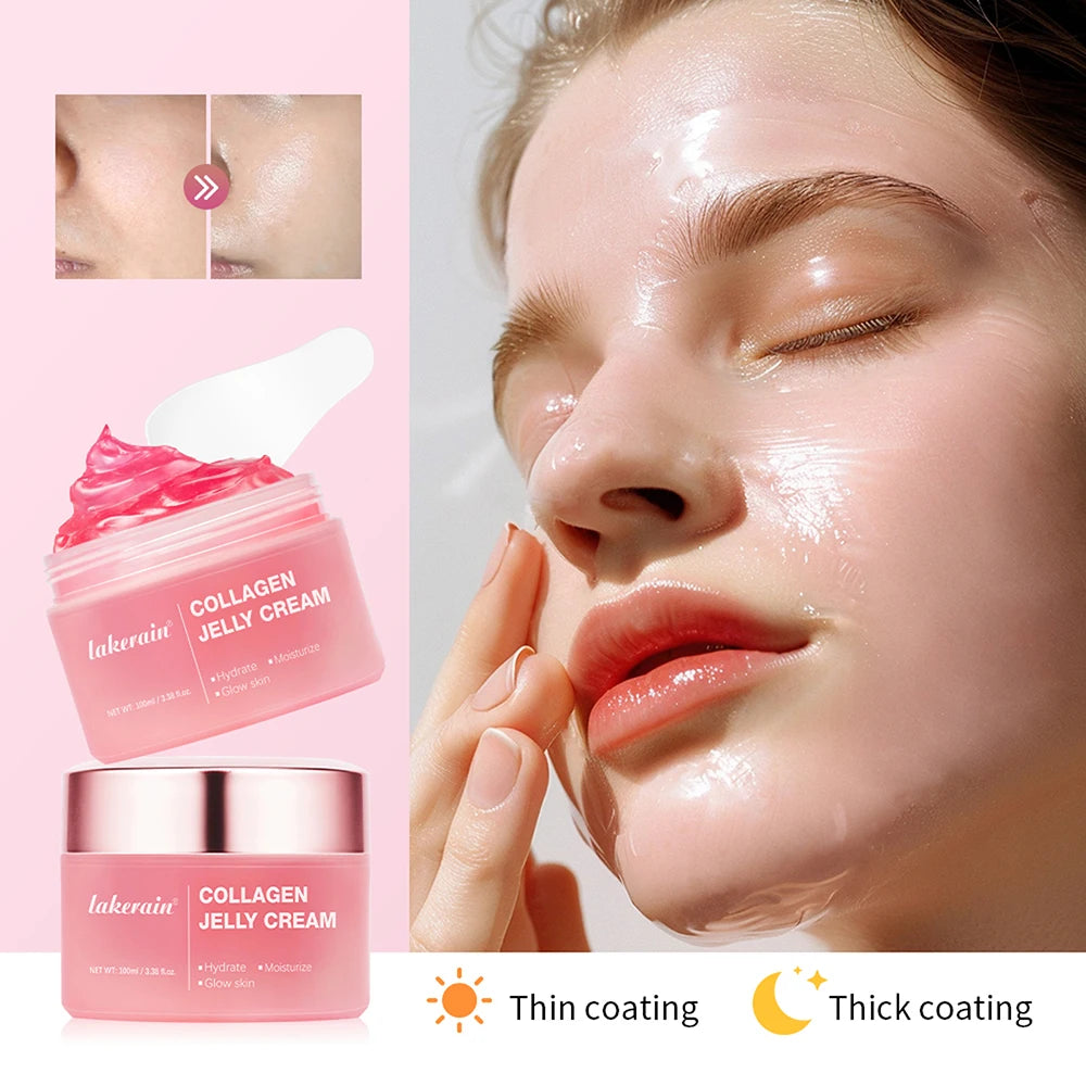 Collagen Jelly Face Cream for Deep Hydration and Skin Firming