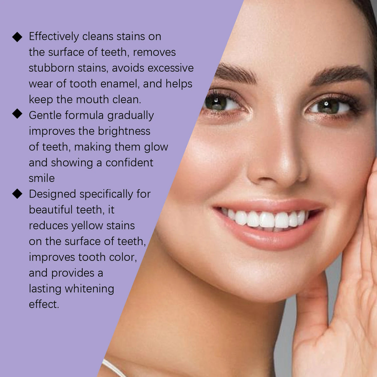 Peroxide-Free Teeth Whitening Strips for Sensitive Teeth