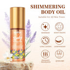 GOIPLE Body Shimmering Oil Liquid Gold Bronze Highlighter Glow