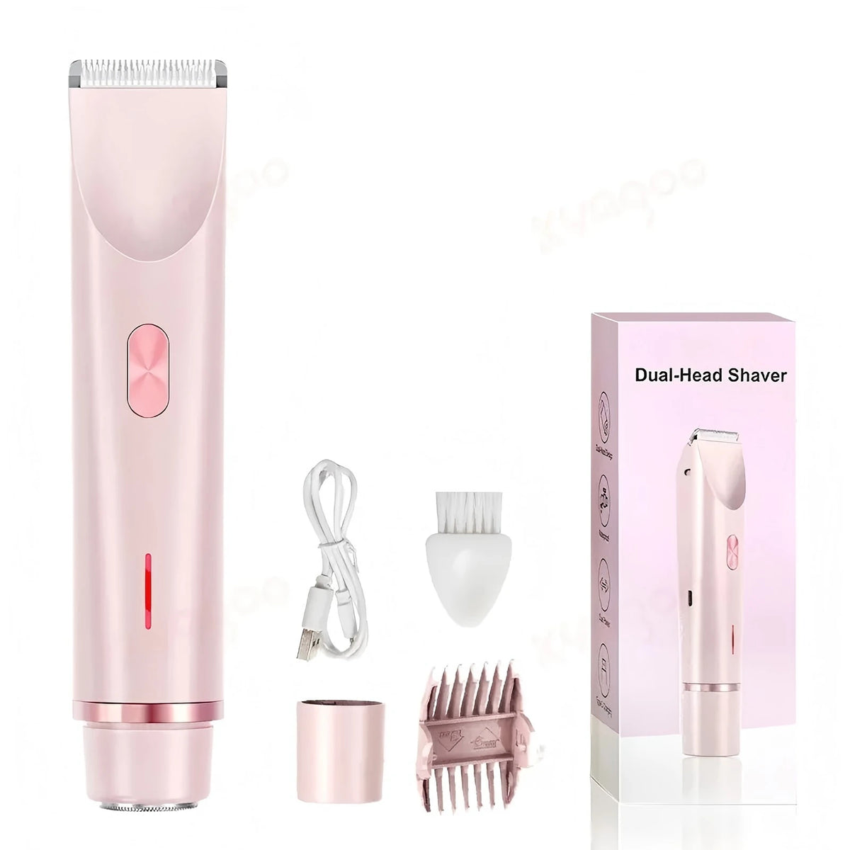 Electric Waterproof Shaver for Women Bikini and Body Hair Removal