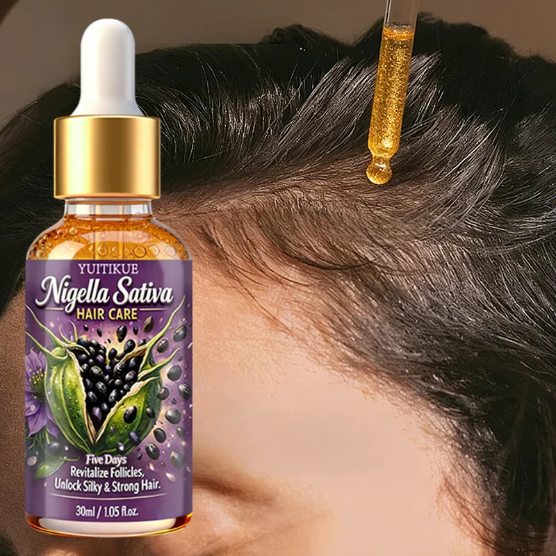 Nigella Sativa Hair Care Oil 30ml Follicle Revitalizing Treatment - 3