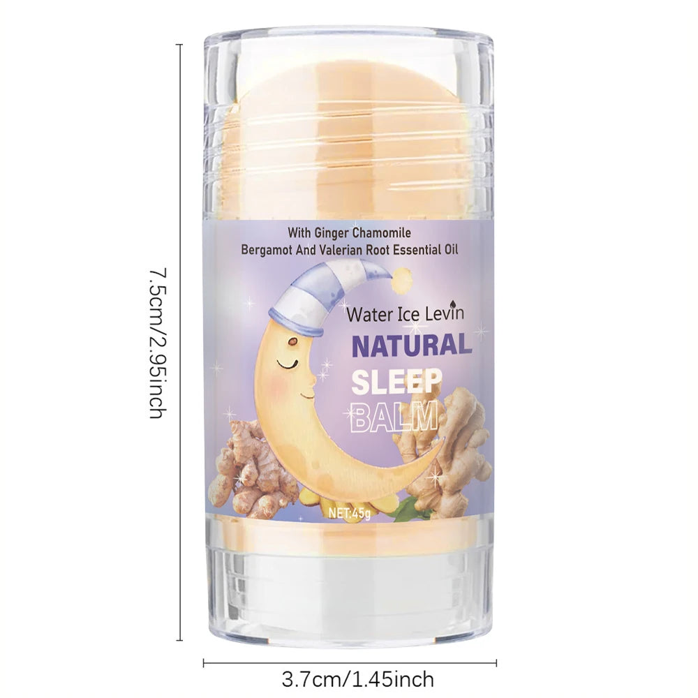 Water Ice Levin Natural Sleep Balm Ginger Chamomile Relaxation Cream 45g - 7