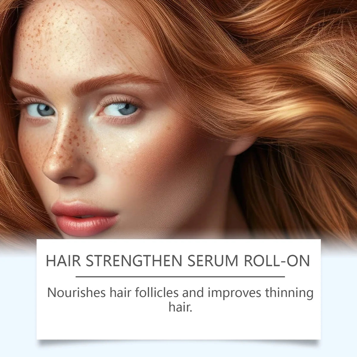 Rosemary Hair Growth Serum Roller for Scalp and Hair Strengthening