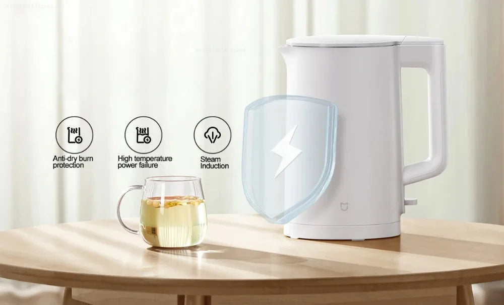 Mijia N1 Electric Kettle 1.5L Fast Boiling Stainless Steel Water Heater