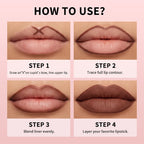 Waterproof Matte Lip Liner Pencil for Long-Lasting Lip Shaping