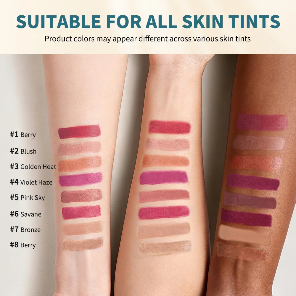 SPF 50 Tinted Sunscreen Blush Stick for Cheeks and Lips