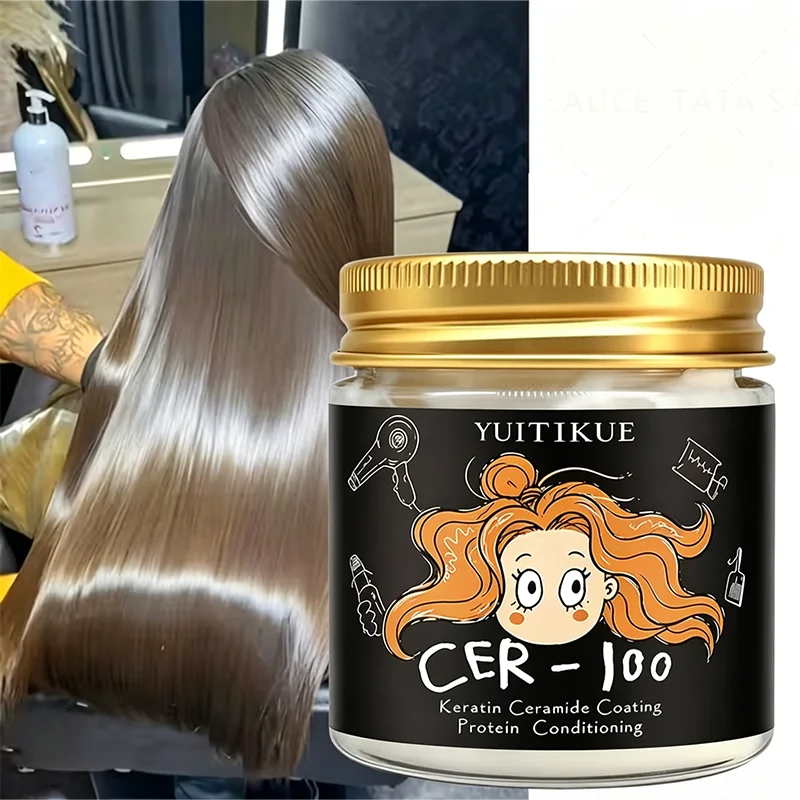YUITIKUE CER-100 Hair Protein Mask Deep Conditioning Treatment Repair - 10