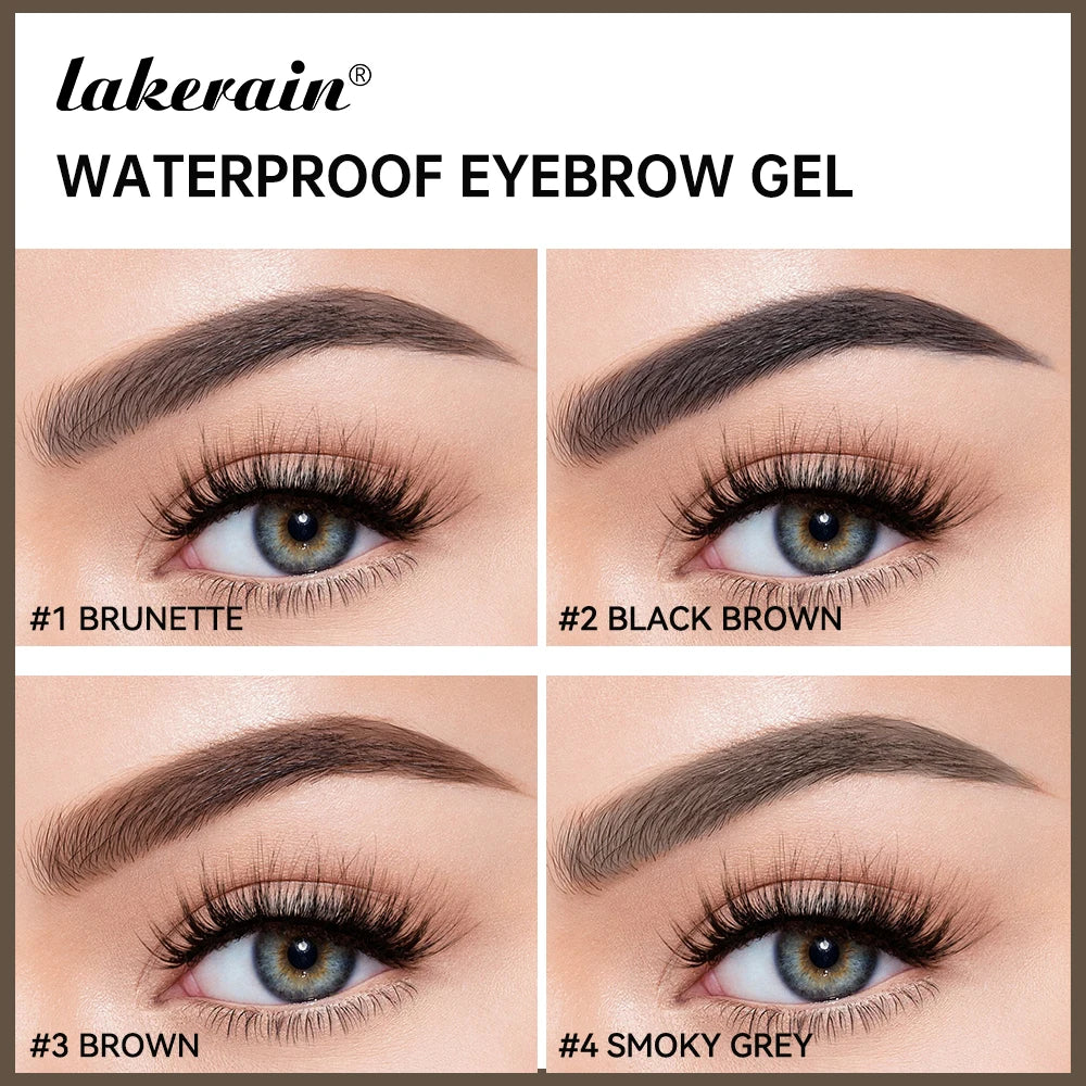 Long-Lasting Waterproof Eyebrow Tint Gel Set - 4