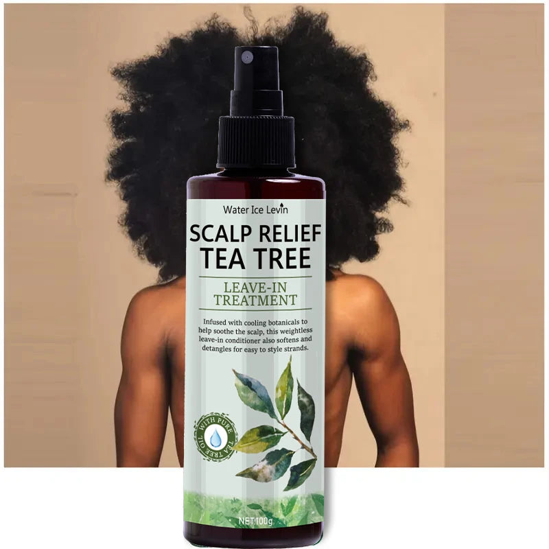 Tea Tree Scalp Care Leave-In Smoothing Hair Conditioner 100g - 7