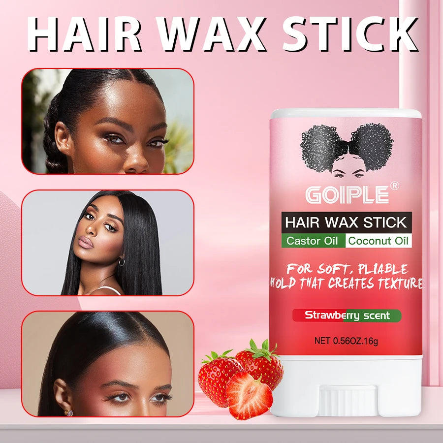 Lace Wig Adhesive Glue Remover Wax Stick and Hair Styling Tool Kit