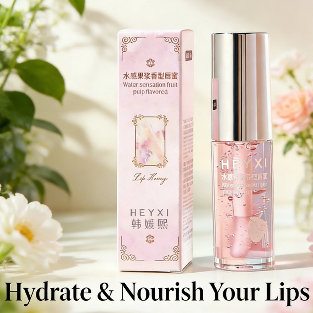 Fruit Pulp Moisturizing Lip Gloss Hydrating Tinted Lip Oil