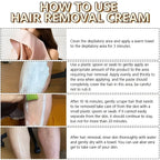 Bee Venom Hair Removal Cream Gentle Body and Underarm Depilatory Lotion