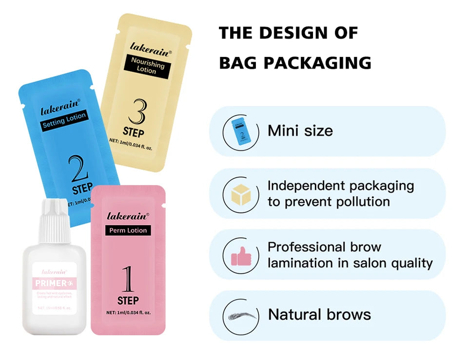 Professional Eyebrow Lamination Kit for Fuller Thicker Brows
